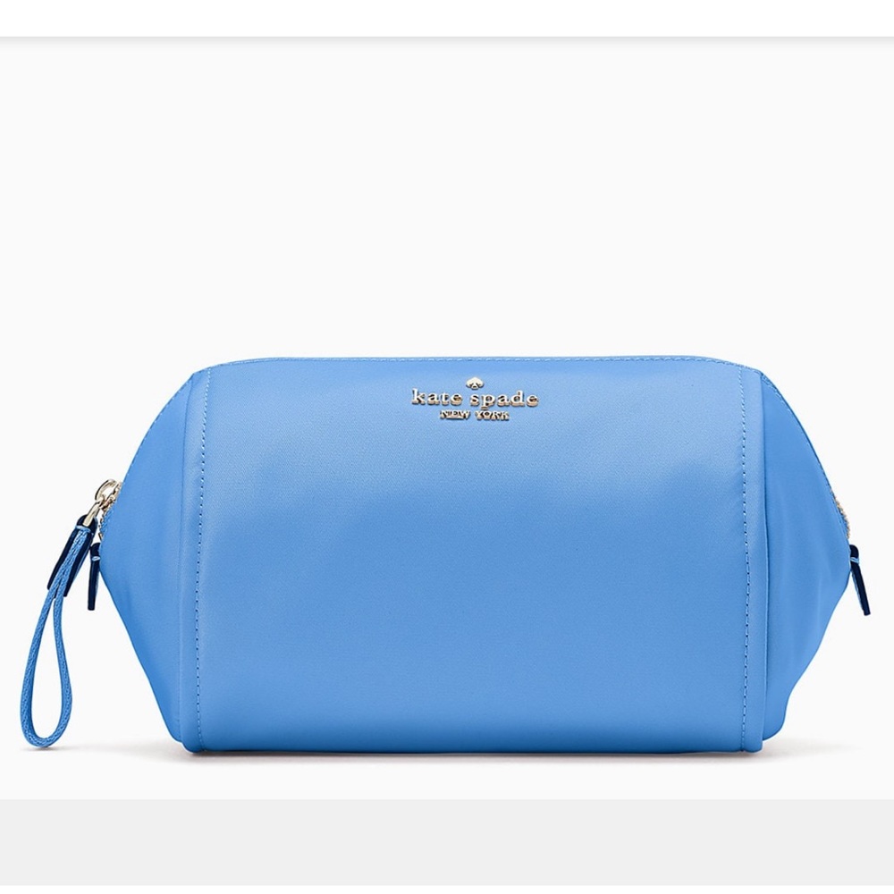Kate Spade Chelsea Medium Cosmetic Nylon Makeup Case Bag Pouch
Deep Cornf NWT - Picture 2 of 16